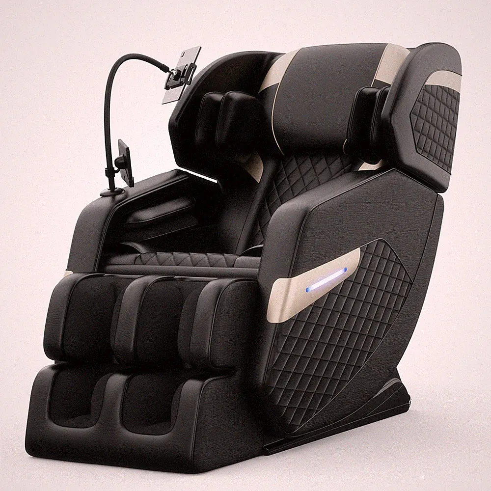 28" Massage Chair Recliner Sofa Zero Gravity with Body Air Pressure & Heating