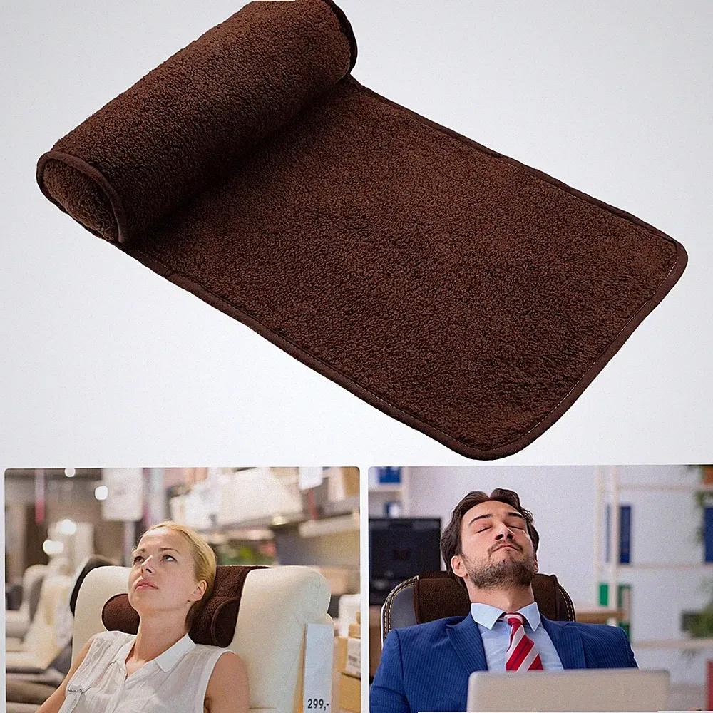 Adjustable Neck Roll Support Neck Head Pillow for Recliner Chair Home Office
