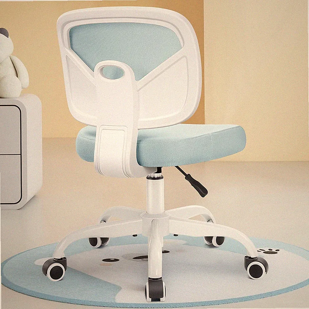 Adjustable Pink Kids Desk Chair for Home/School - Swivel & Stylish!