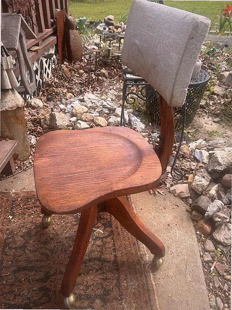 Rolling Recliner Chair with Wheels