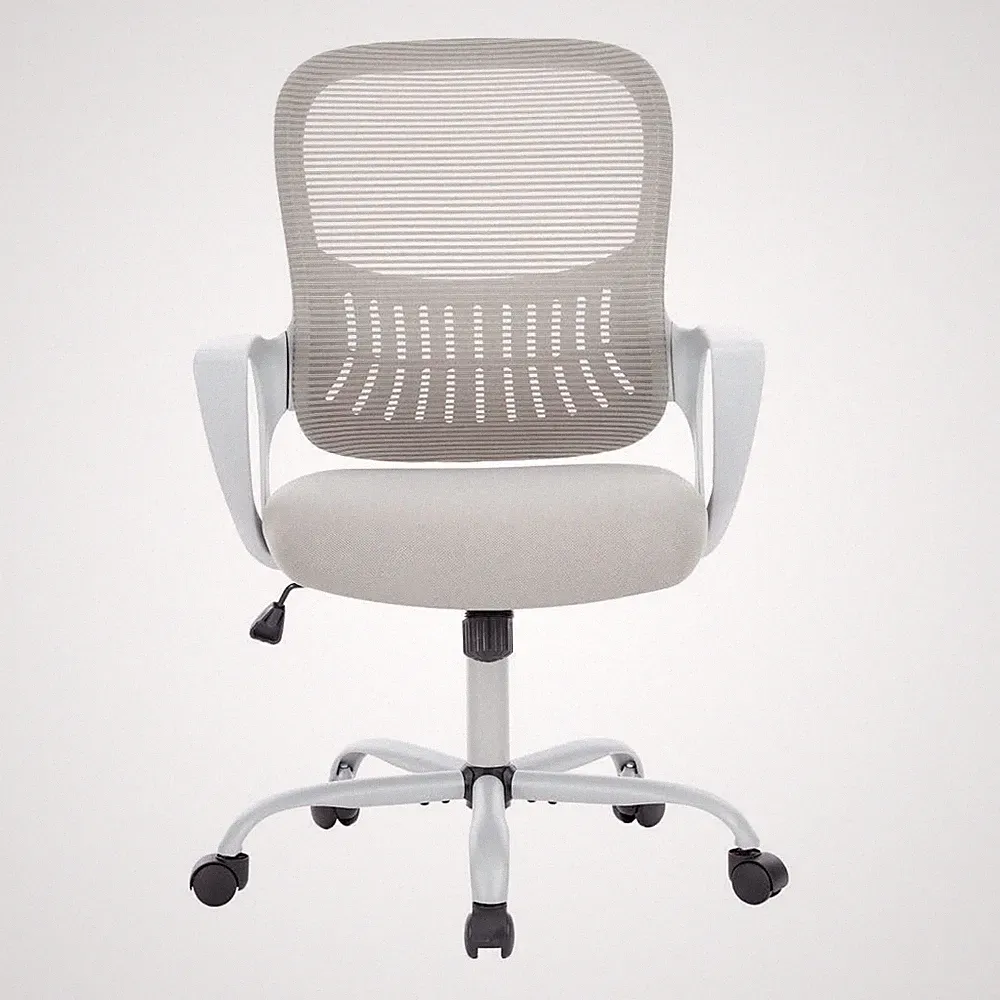 Ergonomic Computer Mesh Swivel Task Chair with Wheels and Comfortable Lumbar...