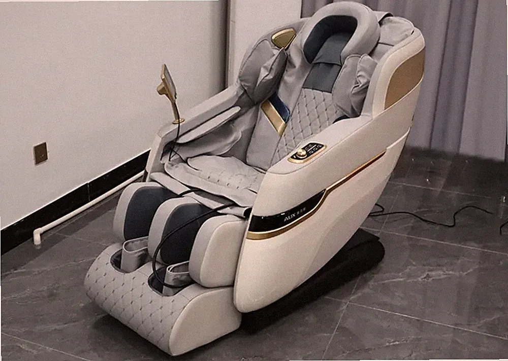 Luxury Full Body 8D Zero Gravity Massage Chair Heating Head Foot 180° Bluetooth