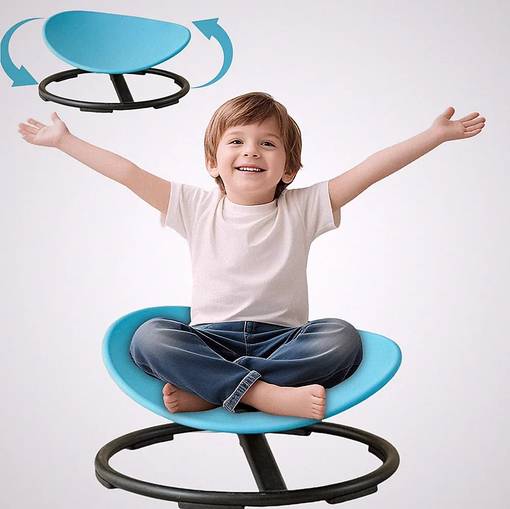 Sensory Spinning Chair for Kids,Autistic Childs Swivel Chair,Sit and Spin Toy...