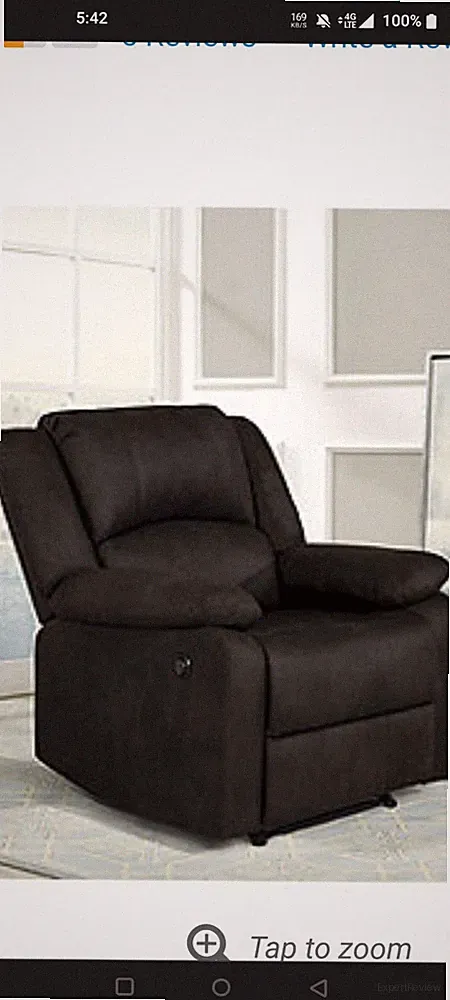 Small motorized recliner, New still in box smaller than expected