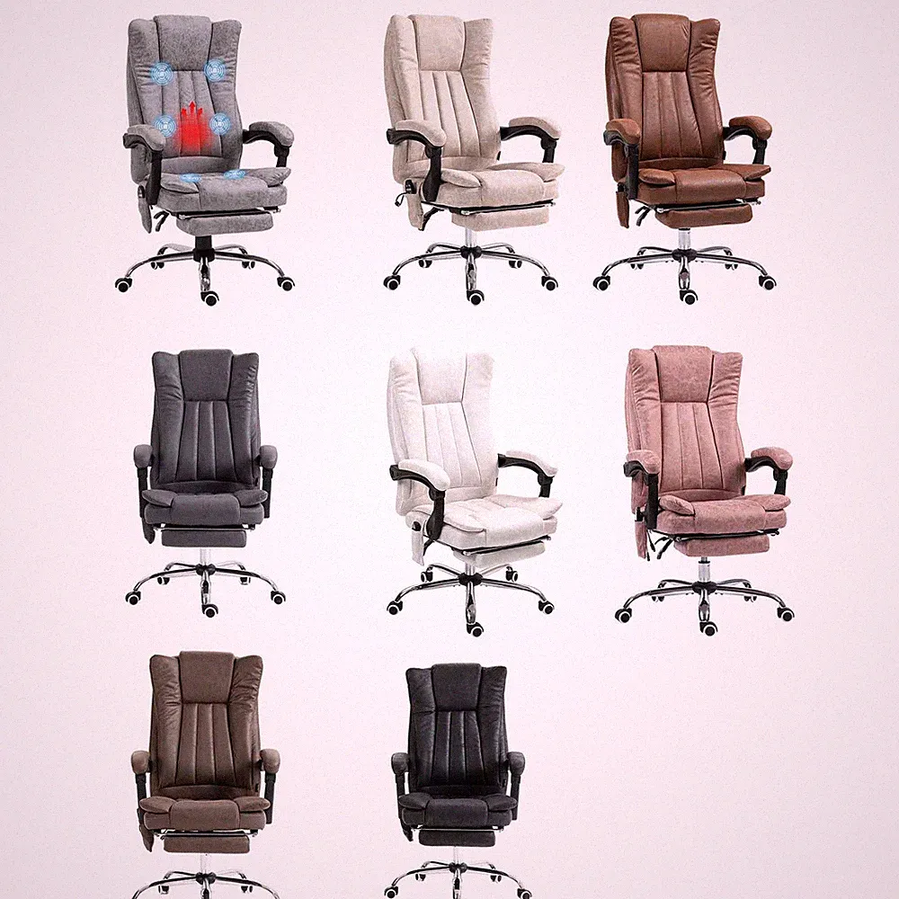 Vinsetto Massage Office Chair, Computer Chair with 6 Point Massage and Heat